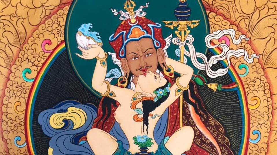 Tibetan Thangka Art: Guru Rinpoche - The Face of Transcendence